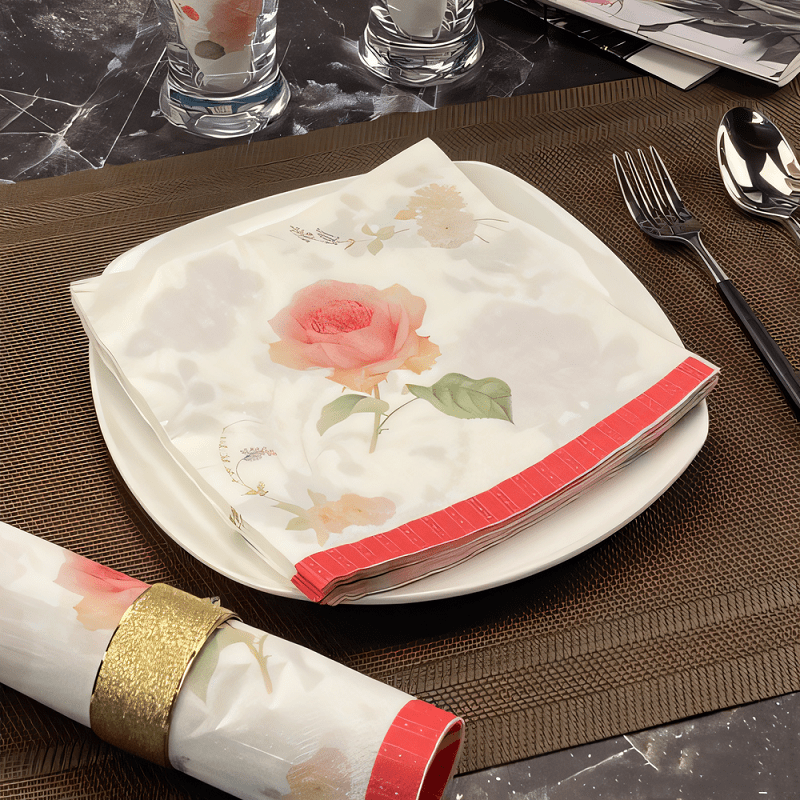 Printed paper napkins,plates,cups & bowls Manufacturer