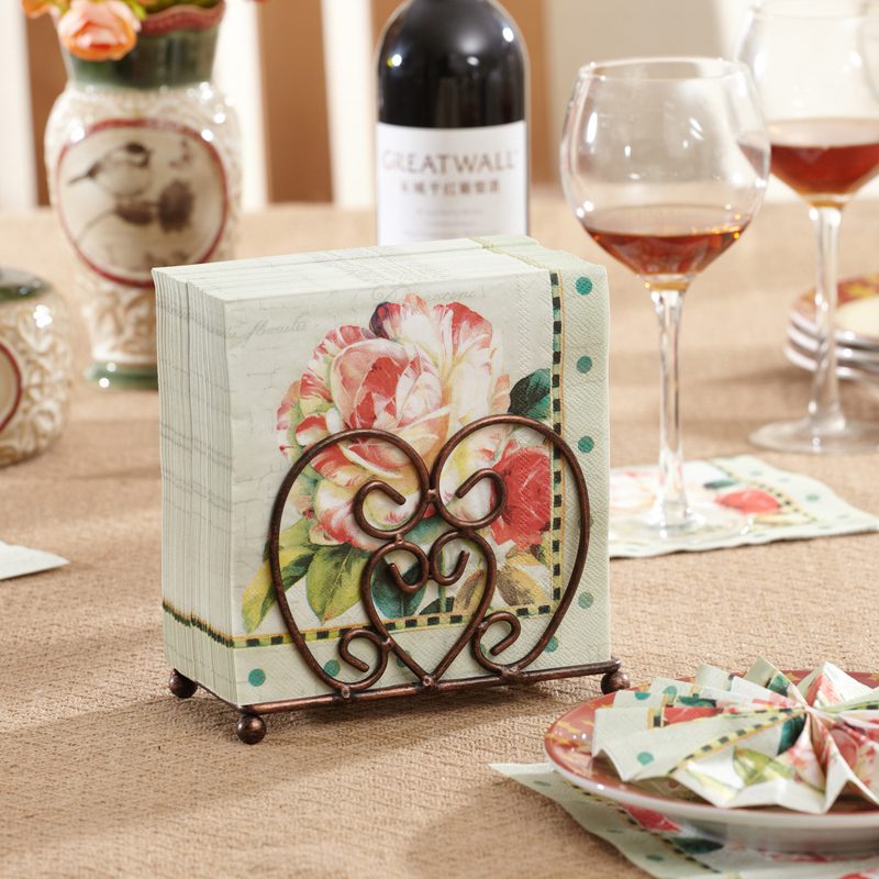 Prined paper napkins